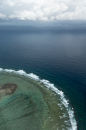 Lady Elliot reef from air 