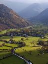 Borrowdale Valley from Castle Crag