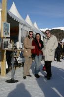 Mrs and Mr A.J.Dent with Chris Richner (CRB bloodstock)