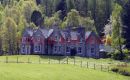 PICS SHOW; CRAIGOWAN LODGE ON THE BALMORAL ESTATE IN SPRING TIME .