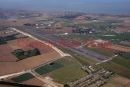 PIC SHOWS:- Aerial view of Manston airport, Kent