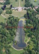 PIC SHOWS:- An aerial view of Chevening House, weekend residence of the Foreign Secretary