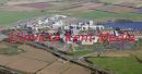 aerial pic of the Pfizer complex near Sandwich, Kent