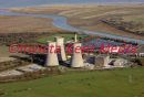 aerial pic of Richborough power station near Sandwich in Kent