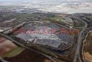 PIC SHOWS AERIAL PIC OF BLUEWATER SHOPPING CENTRE WITH THE DARTFORD BRIDGE CROSSING IN THE BACKGROUND