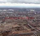 PIC SHOW;AERIAL VIEWS OF THE OLYMPIC SITE  26/3/09