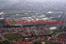 Aerial views of Belmarsh prison 