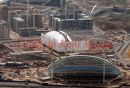 PIC SHOWS:- OLYMPIC VELODROME AND BASKETBALL ARENA BEHIND
