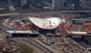 PIC SHOWS:- AERIAL PIC OF OLYMPIC AQUATIC CENTRE
