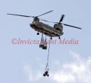 PIC SHOWS:-The CH-47 Chinook Helicopter 