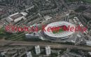 THE NEW EMIRATES STADIUM,SHOWING HIGHBURY IN THE DISTANCE