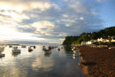 Sunrise over The Ness at Shaldon