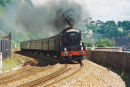 Torbay Express steams through Teignmouth