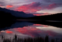 Johnson lake, Banff National Park.