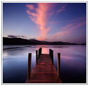 Derwentwater Jetty at Sunset