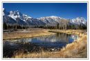 Grand Tetons from Schwabacher Landing