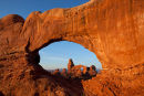 Turret Arch seen through North Window