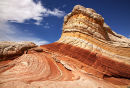 Multicoloured sandstone
