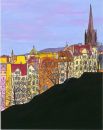 Edinburgh's Old Town as viewed from the castle walls
SOLD