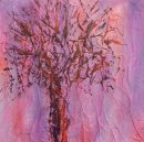 Pinky purple tree