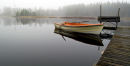 Boat on lake