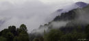 Misty mountains