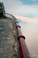 The mountain view