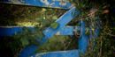 Blue gate