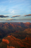 Dusk over the Grand Canyon
