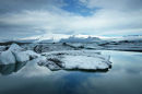 Glazier lake at Jorkulsarlon