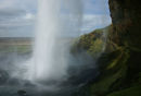 Behind Seljalandsfoss