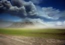 volcano dust cloud