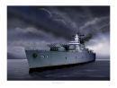 Moody Skies and Calm Seas