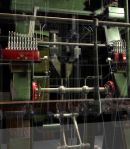 close up of oil pumps  wire frame