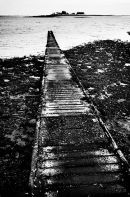 Roa jetty with Peel Island