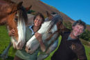 Annie and Tim and their magnificent'Heavy Horses'