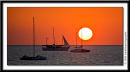 Yacht club sunset