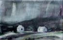 'After rain', oil on canvas, 27 x 17 cm SOLD