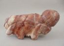 'Grasshopper', alabaster, w.21cm.