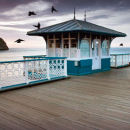 stroll along the pier