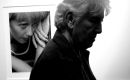 Musician Graham Nash at his photography exhibition at Manchester's Richard Goodall Gallery.