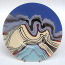 Beach plate. 32cm.