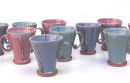 Conical mugs.