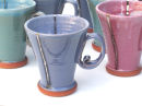 Conical mug.