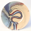 Estuary plate. 32cm