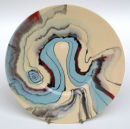 Meander plate. 32cm.