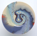 Meander plate. 25cm.