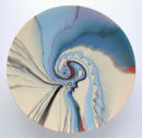 Meander plate. 32cm.