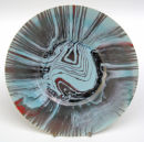 Rock slice plate. 32cm.