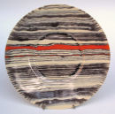 Sedimentary plate. 32cm.